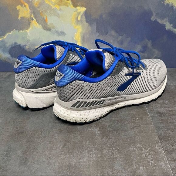 Brooks Adrenaline GTS 20 Men's Gray Running Shoes Size 10.5D - Picture 8 of 16